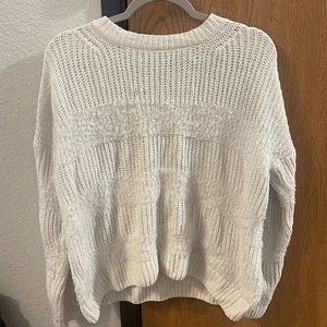 A really cute white sweater
